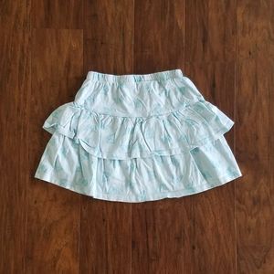 Basic H&M Butterfly Skirt Blue {Girl's 9/10}